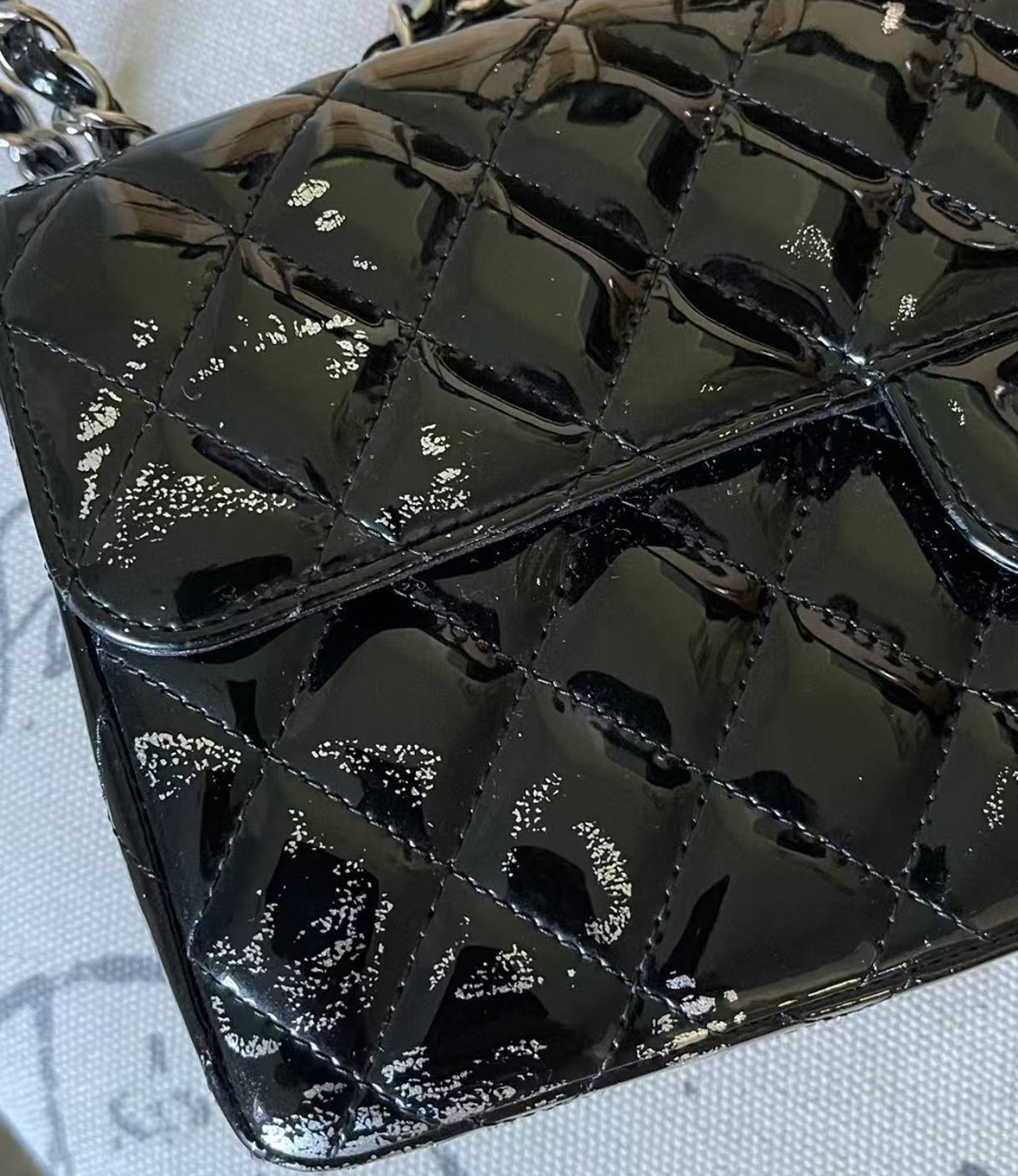 漆皮甩皮修復