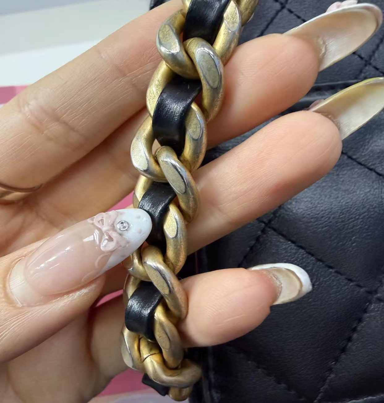CHANEL Boy Bag 鏈帶褪色電鍍翻新